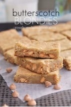 butterscotch blondies