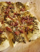 Sundried Tomato and Pesto Flatbread
