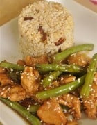 chicken and green bean stir fry