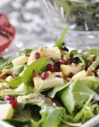 Hazelnut Pomegrante Apple Salad