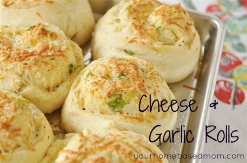 Cheese and Garlic Rolls