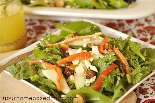 Carmelized Walnut and Gorgonzola Salad