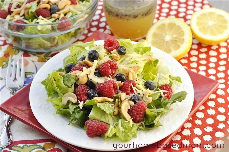 Lemon and Summer Fruit Salad