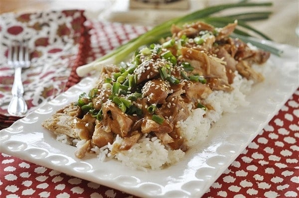 Crock Pot Honey Sesame Chicken