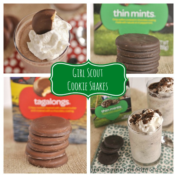 Girl Scout Cookie Shakes 