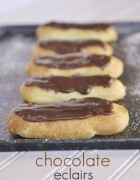 chocolate eclairs
