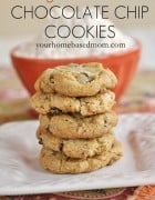 gluten free chocolate chip cookies @yourhomebasedmom.com