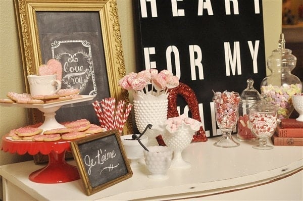 hot chocolate bar