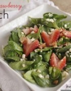 warm spinach salad