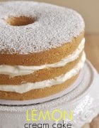 lemon cream cake
