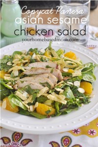 panera asian sesame chicken salad.