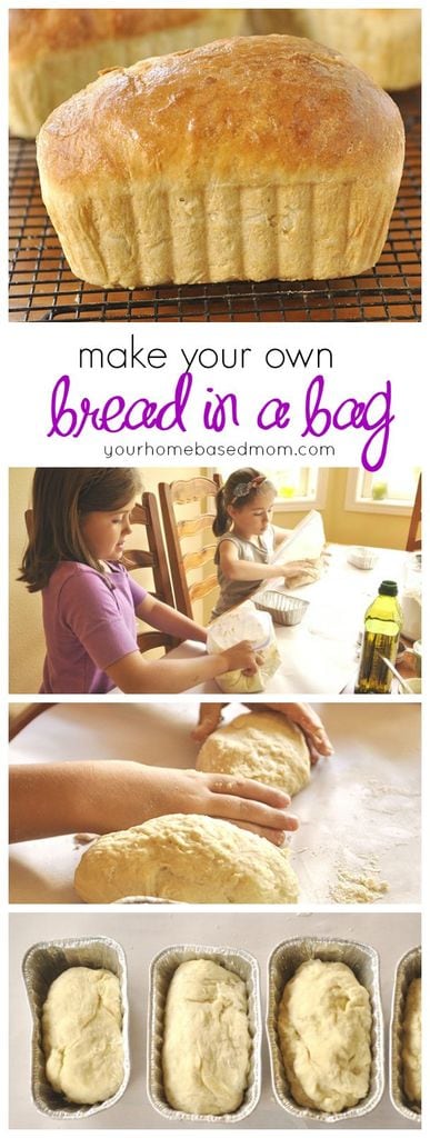 Kids will love making their own bread in a bag!