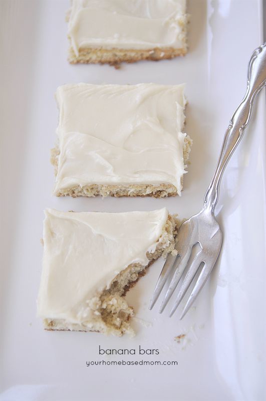 Banana Bars Banana Bars