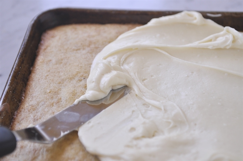 Banana Bars with Cream Cheese Frosting