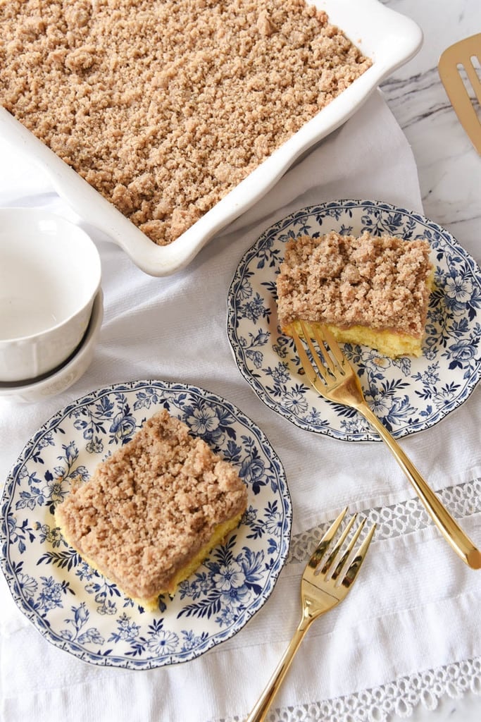 Coffee Cake with brown sugar crumble