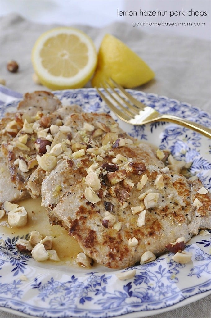 hazelnut crusted pork chops 