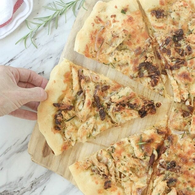 Rosemary Chicken Pizza