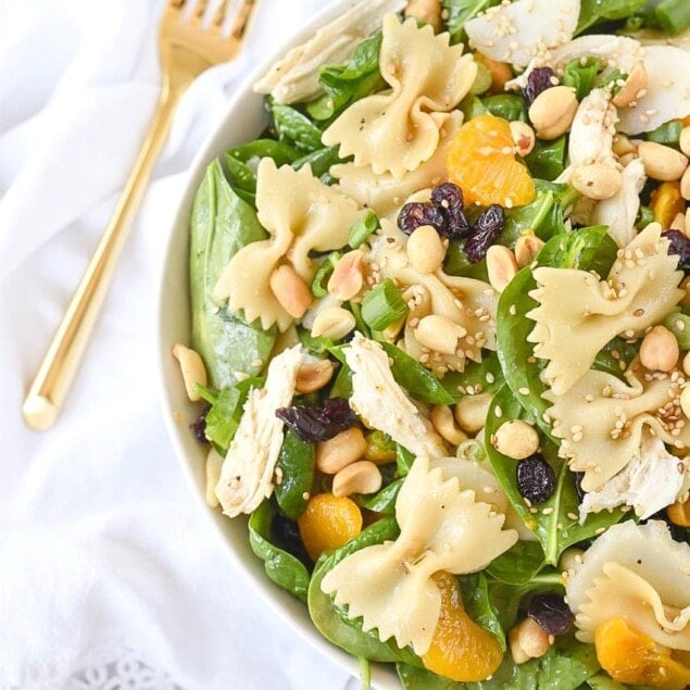 Spinach Pasta Salad