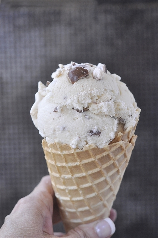 Malted Milk Ball Ice Cream