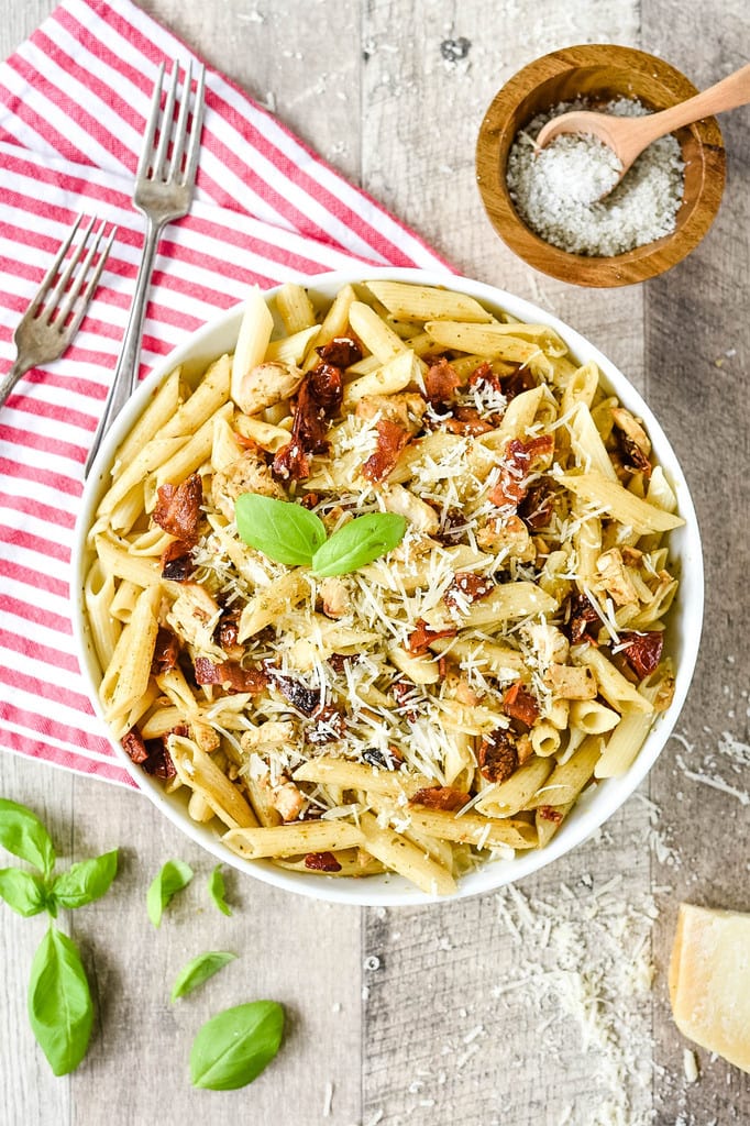 sun dried tomato pesto pasta