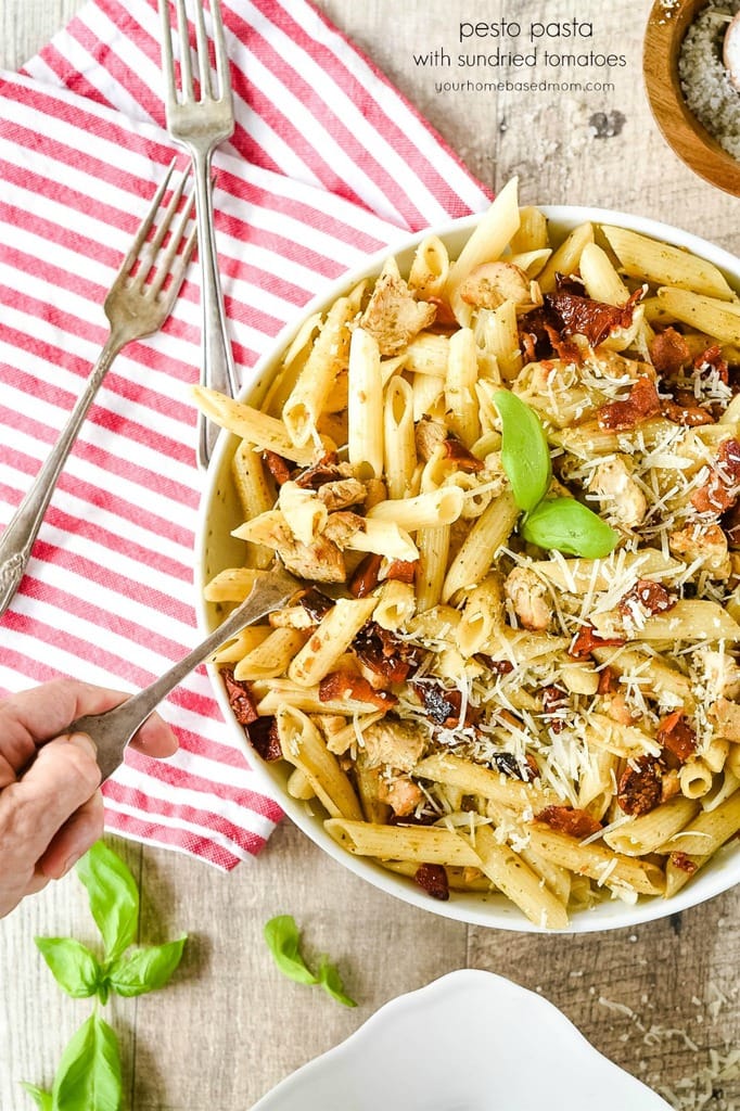 This Pesto Penne Pasta Recipe Is Easy and Delicious