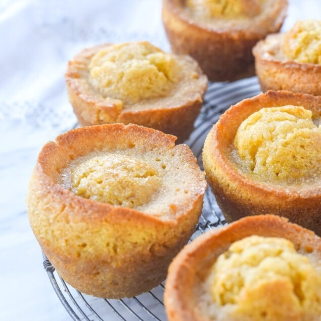 Marmalade Muffins on a cooling rack