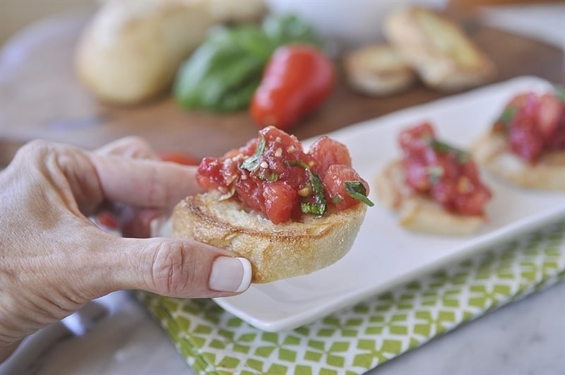 Tomato Bruschetta