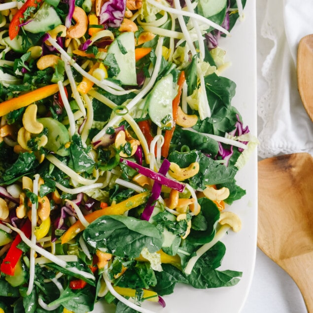 bowl of asian noodle salad