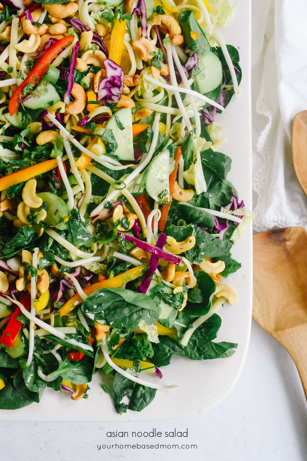 bowl of asian noodle salad