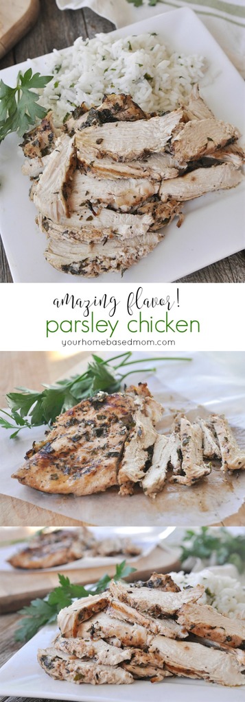 Parsley Chicken - amazing flavor!