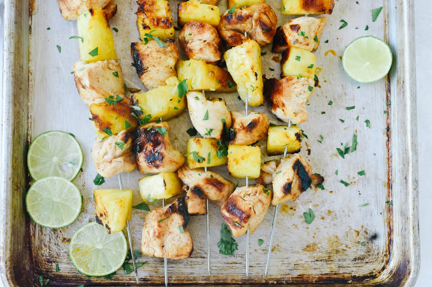 pineapple chicken kabobs