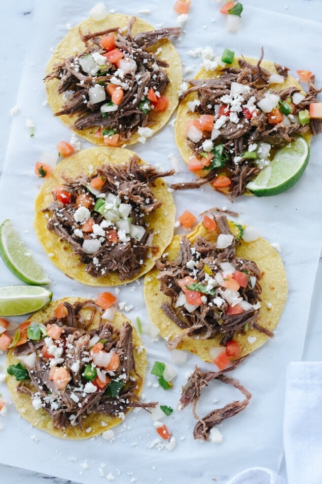 Crock Pot Shredded Beef Tacos Recipe by Leigh Anne Wilkes