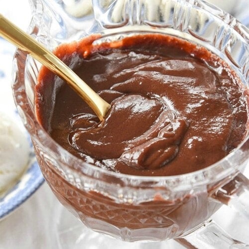 The Best Hot Fudge Sauce Recipe from Your Homebased Mom