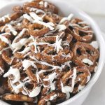 White Chocolate Cinnamon Pretzels are amazing! Easy, fast, no baking and DELICIOUS!! My favorite holiday treat!!