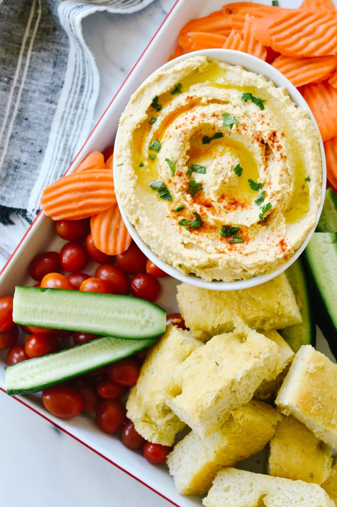 homemade hummus