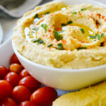 bowl of hummus