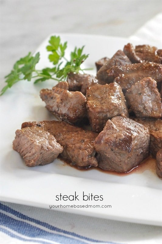 Steak Bites - Quick and delicious steak in half the time