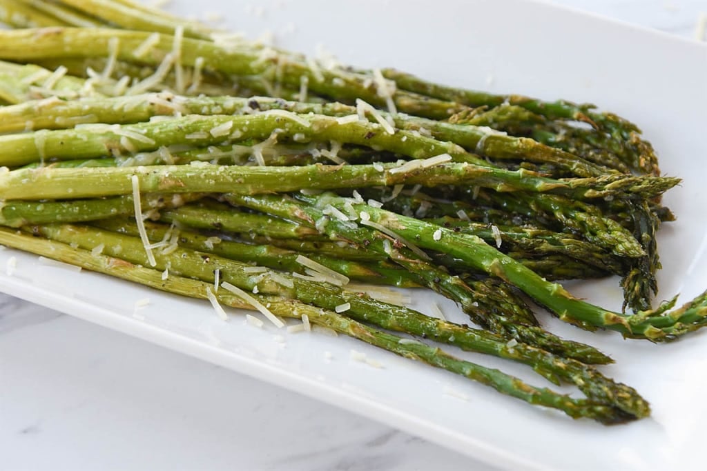 Roasted Asparagus Parmesan