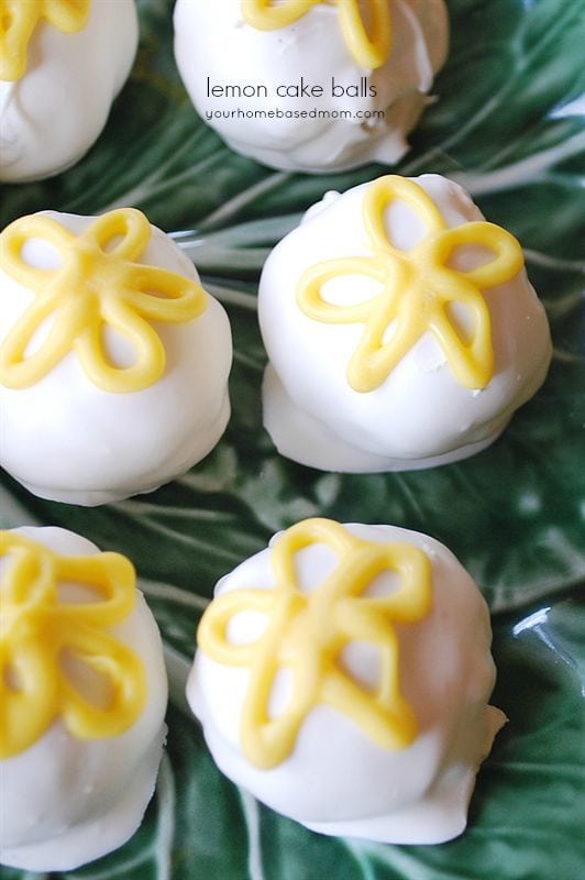 Lemon Cake Balls