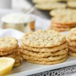 Lemon Oatmeal Cookies