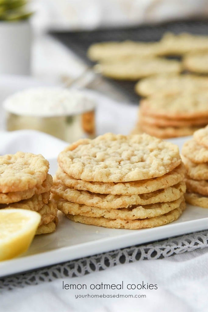 Lemon Oatmeal Cookies