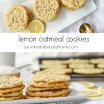 Lemon Oatmeal Cookies