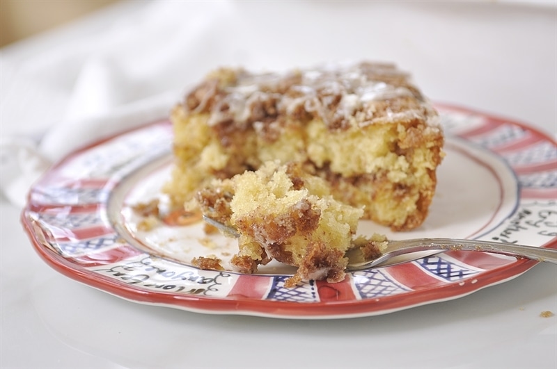 Cinnamon Bun Cake