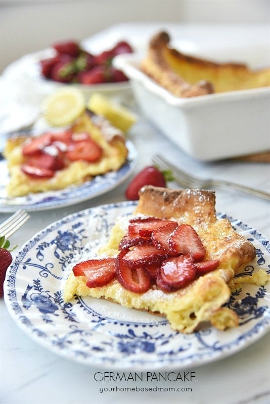 German pancake dutch baby pancake