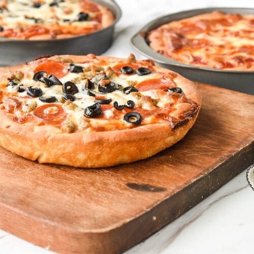 Pizza Hut Pan Pizza {copycat recipe}