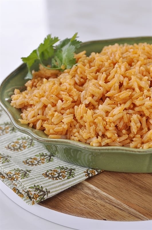 bowl of mexican rice