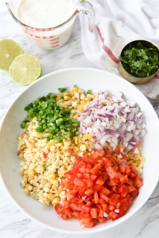 Roasted Corn Salad Recipe Leigh Anne Wilkes Roaste Corn Salad 1 Of 8 635x953