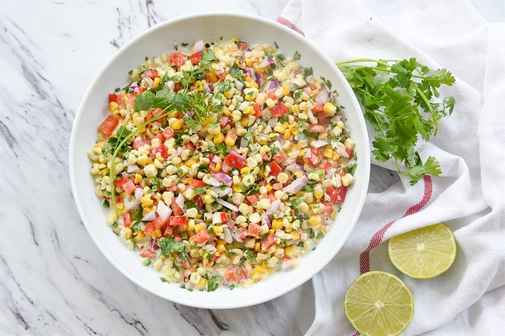 Roasted Corn Salad: Summers Best Dish