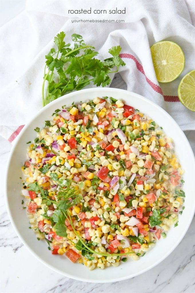Roasted Corn Salad Recipe Leigh Anne Wilkes Roasted Corn Salad Hero 768x1154