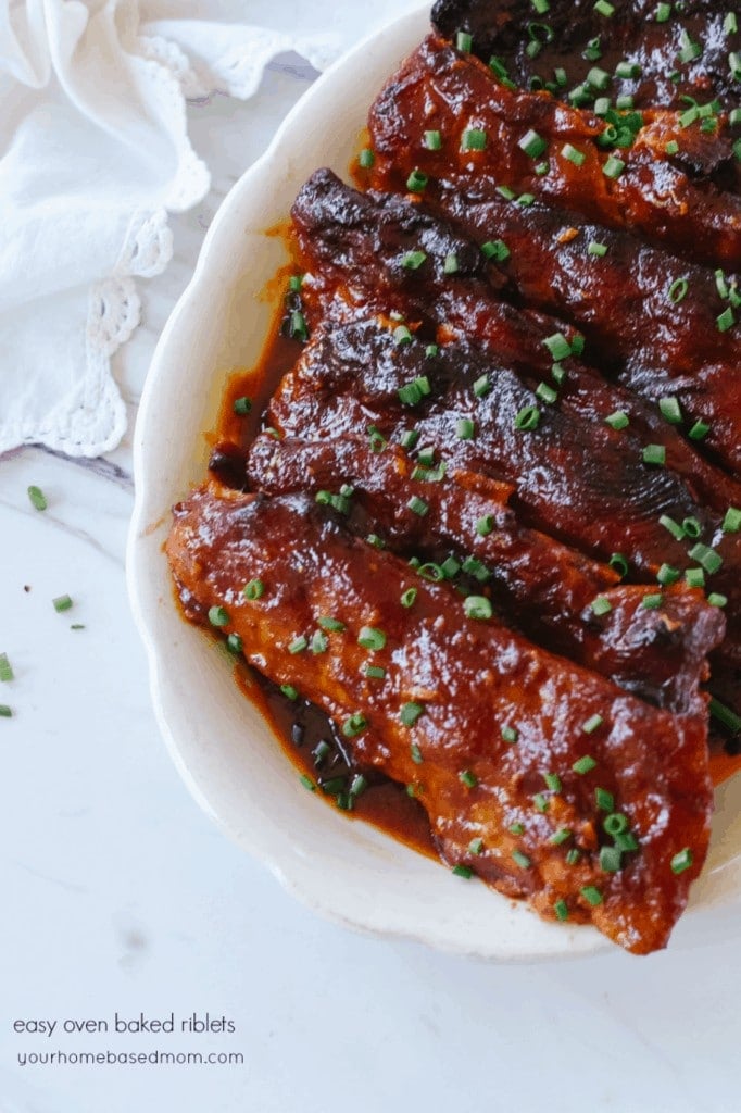 Easy Baked Riblets Recipe from Your Homebased Mom